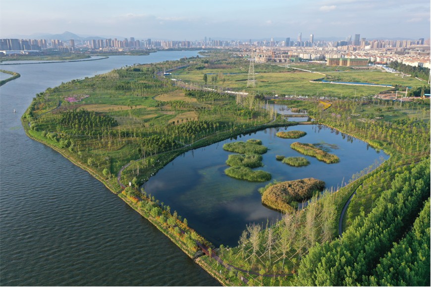 昆明市草海片區(qū)濕地及環(huán)湖路（陽光北路至西壩路段）工程順利通過“春城杯”市優(yōu)質(zhì)工程現(xiàn)場復(fù)查